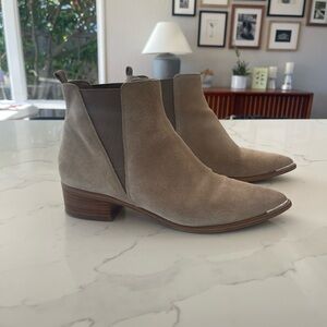 Marc Fisher Suede Ankle Boots
